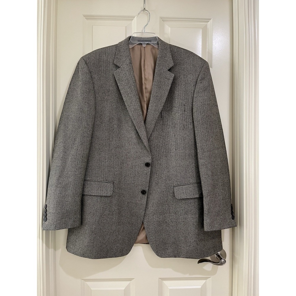 lauren ralph lauren men 100%‎ lambs wool sport blazer size 46L